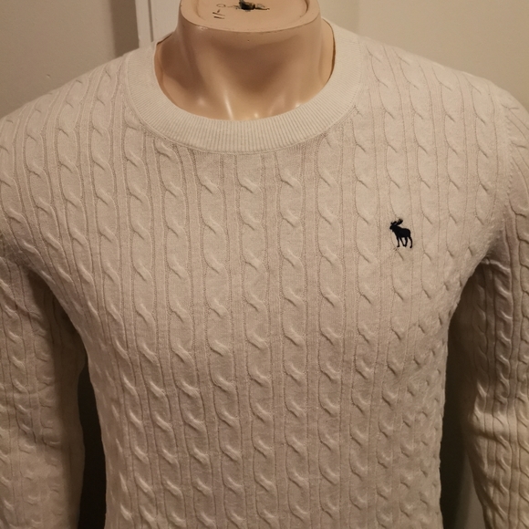 Abercrombie & Fitch Other - Abercrombie & Fitch Cable Crew Icon Sweater XS